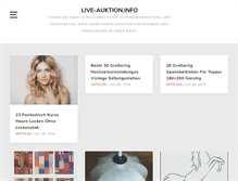 Tablet Screenshot of live-auktion.info